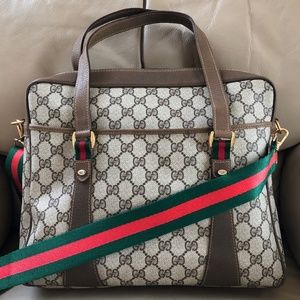 Authentic Vintage Gucci Ophidia Web Crossbody Bag